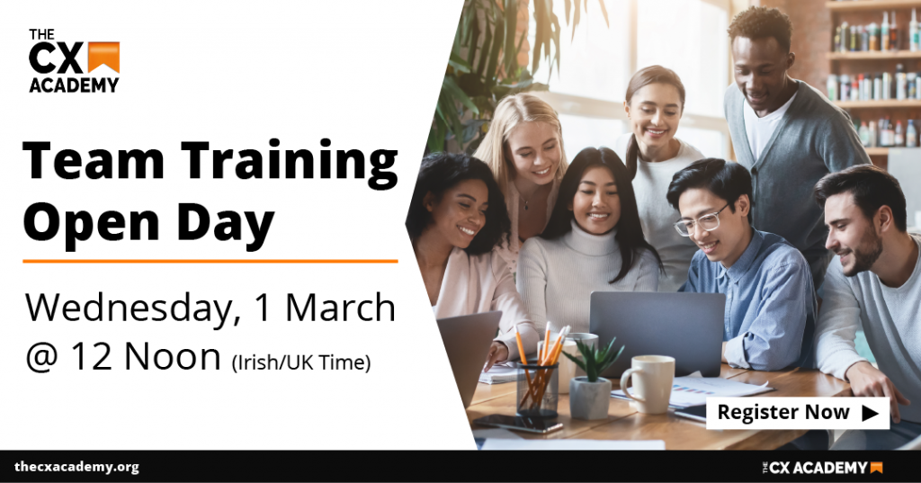 Team Training Open Day Advert Post Image