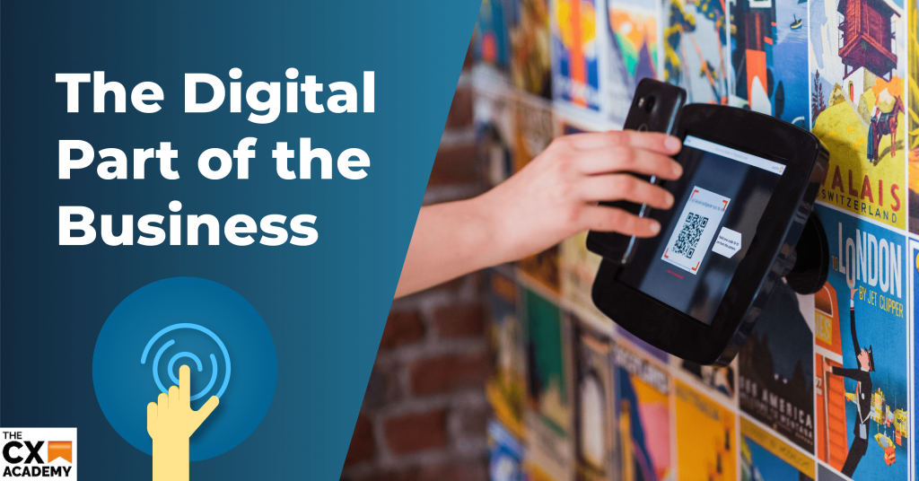 The Digital part of the Customer Experience Business title image